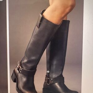 Pilcro Dark Brown Over the Knee Boots